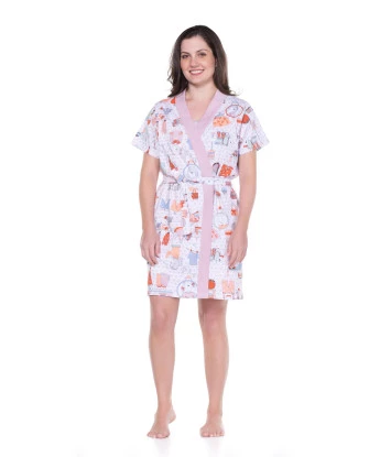 ROBE MANGA CURTA