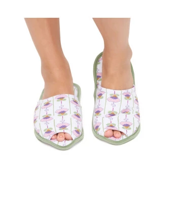 Pantufa Feminino Adulto Com Abertura