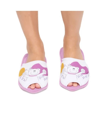 Pantufa Feminino Adulto Com Abertura