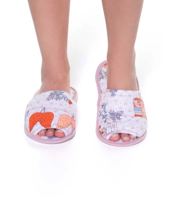 PANTUFA COM ABERTURA ADULTO