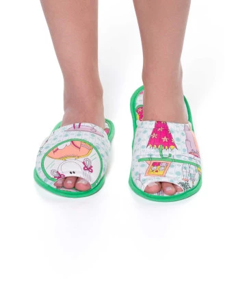 PANTUFA COM ABERTURA ADULTO