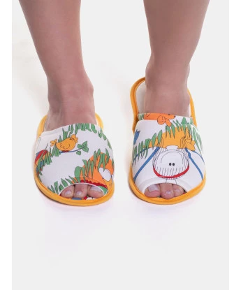 Pantufa com abertura adulto