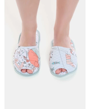 Pantufa com abertura adulto     
