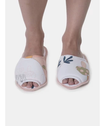 Pantufa com abertura adulto