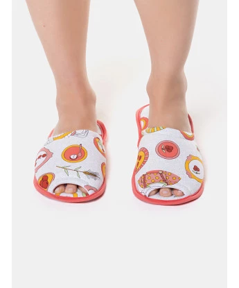 Pantufa com abertura adulto