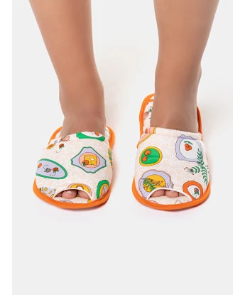 Pantufa com abertura adulto