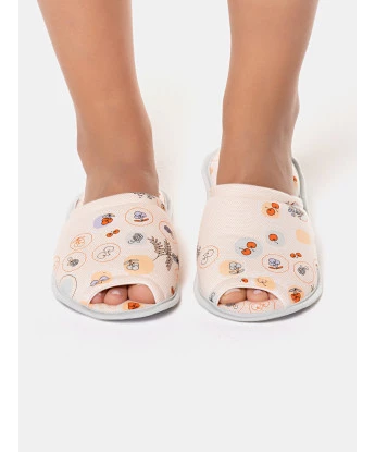 Pantufa com abertura adulto