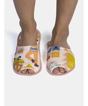 Pantufa Feminina Adulto Com Abertura