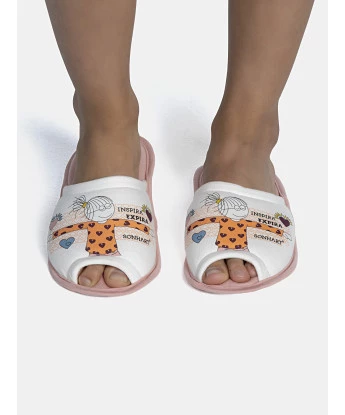 Pantufa Feminina Adulto Com Abertura 
