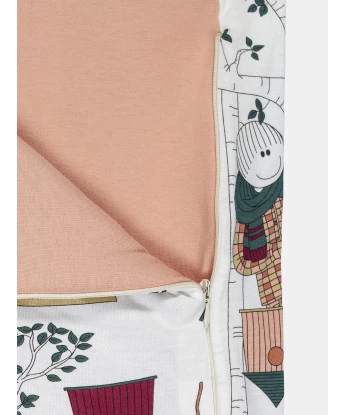 Saco de Dormir Feminino Adulto Estampa Corrida