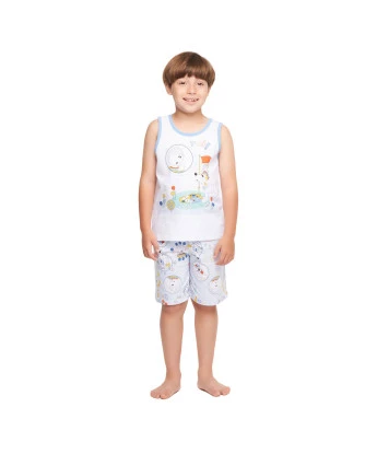 Pijama regata e bermuda