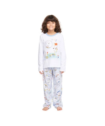 Conjunto Masculino Kids Manga Longa e Calça 