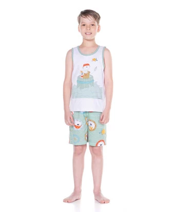 PIJAMA REGATA E BERMUDA