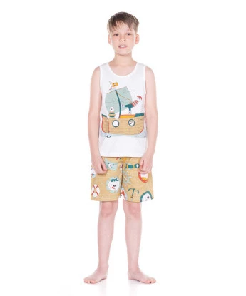 PIJAMA REGATA E BERMUDA