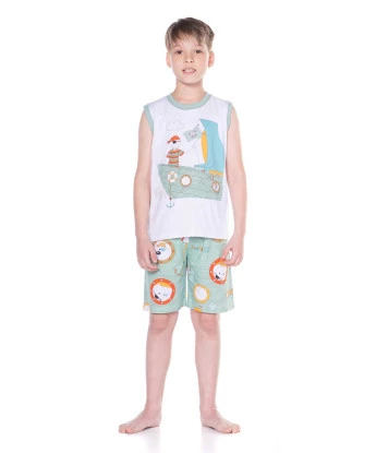 Pijama regata machão e short  