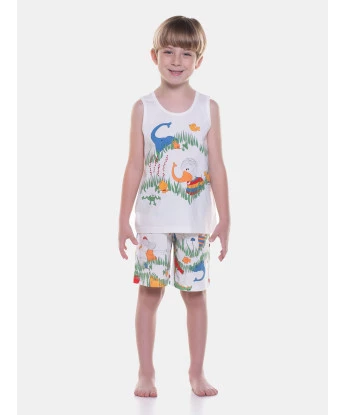 Pijama regata e bermuda
