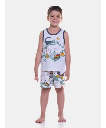 Pijama regata e bermuda