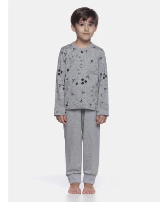 Pijama manga longa e calça 