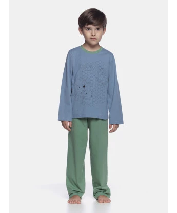 Pijama manga longa e calça           