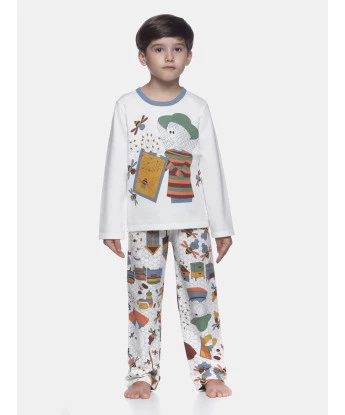 Conjunto Masculino Kids Manga Longa e Calça Moletinho