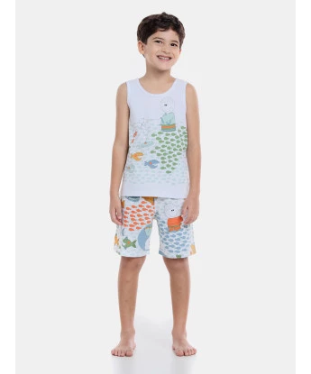 Pijama regata e short