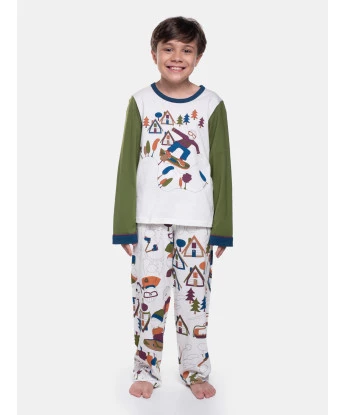 Pijama Manga Longa e Calça