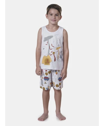 Pijama Regata e Bermuda 