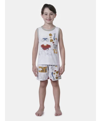 Pijama Regata Machão e Bermuda