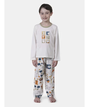 Pijama manga longa e calça