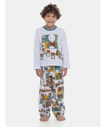 Pijama Manga Longa e Calça