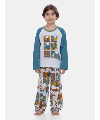 Pijama Manga Longa e Calça