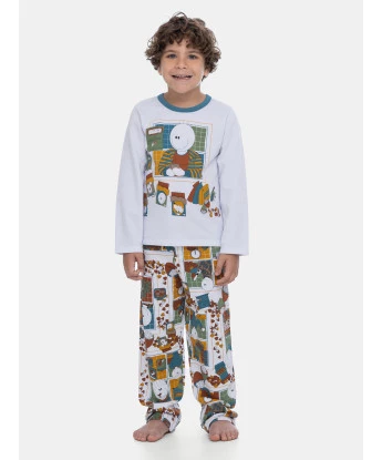 Pijama Manga Longa e Calça