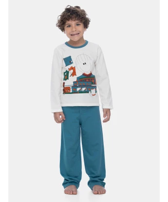 Pijama Manga Longa e Calça