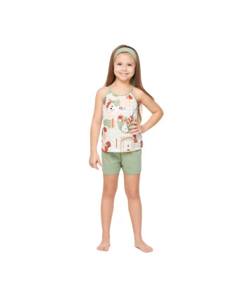 Pijama alça e short           