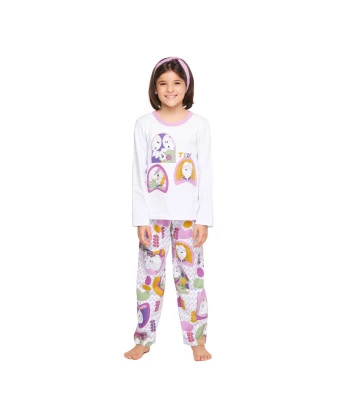 Pijama manga longa e calça