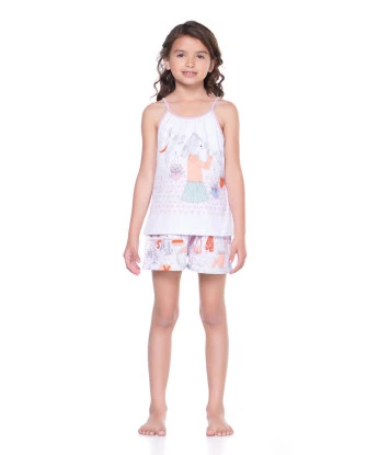 Pijama alça e short 