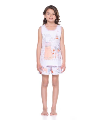 Pijama regata e short 