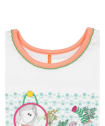 Conjunto Feminino Kids Manga Curta e Short