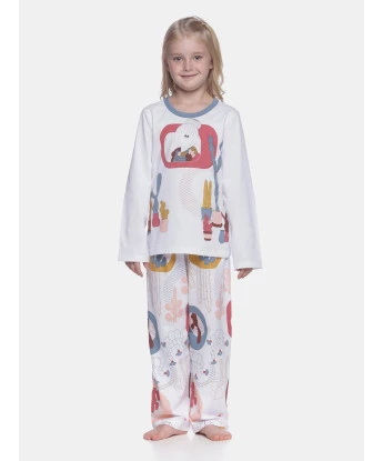 Pijama manga longa e calça    