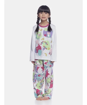 Conjunto Feminino Kids Manga Longa e Calça