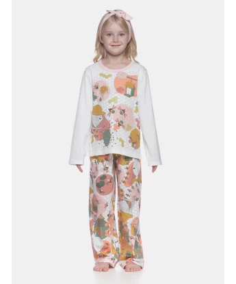 Pijama manga longa e calça