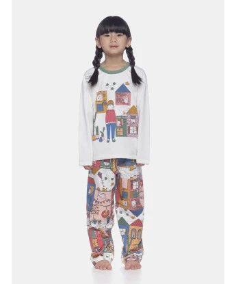 Pijama manga longa e calça   