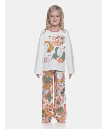 Pijama manga longa e calça