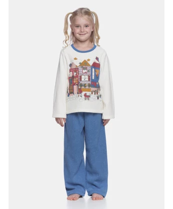 Pijama manga longa e calça    