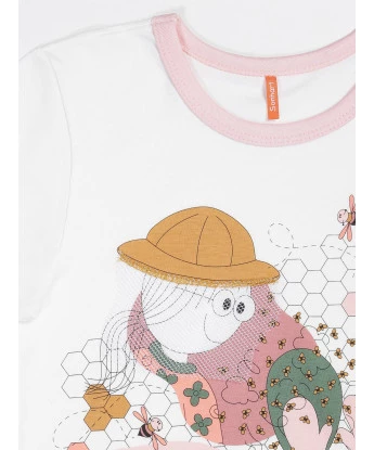 Pijama manga longa e calça 