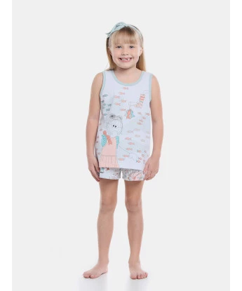 Pijama regata e short       