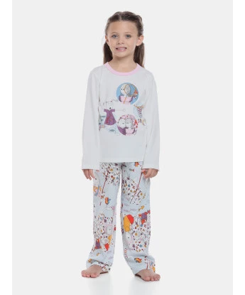 Pijama manga longa e calça       