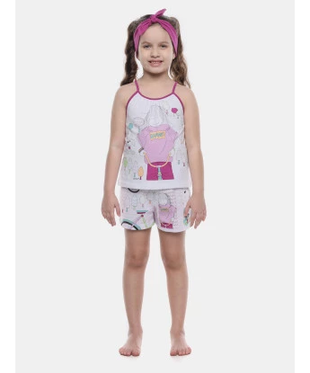 Pijama Alça e Short