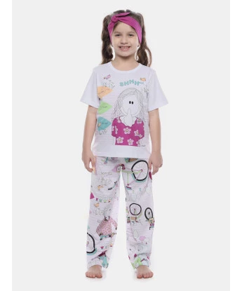 Pijama Manga Curta e Calça