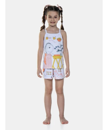 Pijama Alça e Short